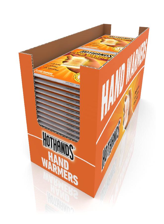 HotHands Hand Warmers - Long Lasting Safe Natural Odorless Air Activated Warmers - Up To 10 Hours Of Heat - 40 Pair - Image 1